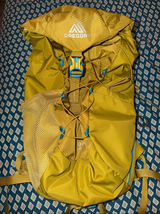 Gregory Other - Gregory NANO 22 Mustard Yellow Backpack w/Blue Accent pocket for CamelBak